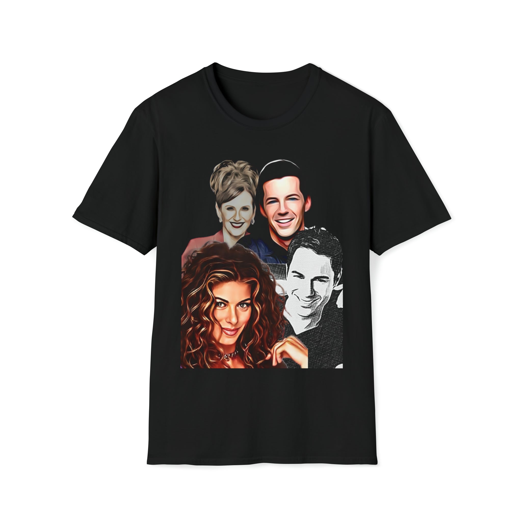 Will and Grace- Unisex Softstyle T-Shirt - Creations by Chris and Carlos